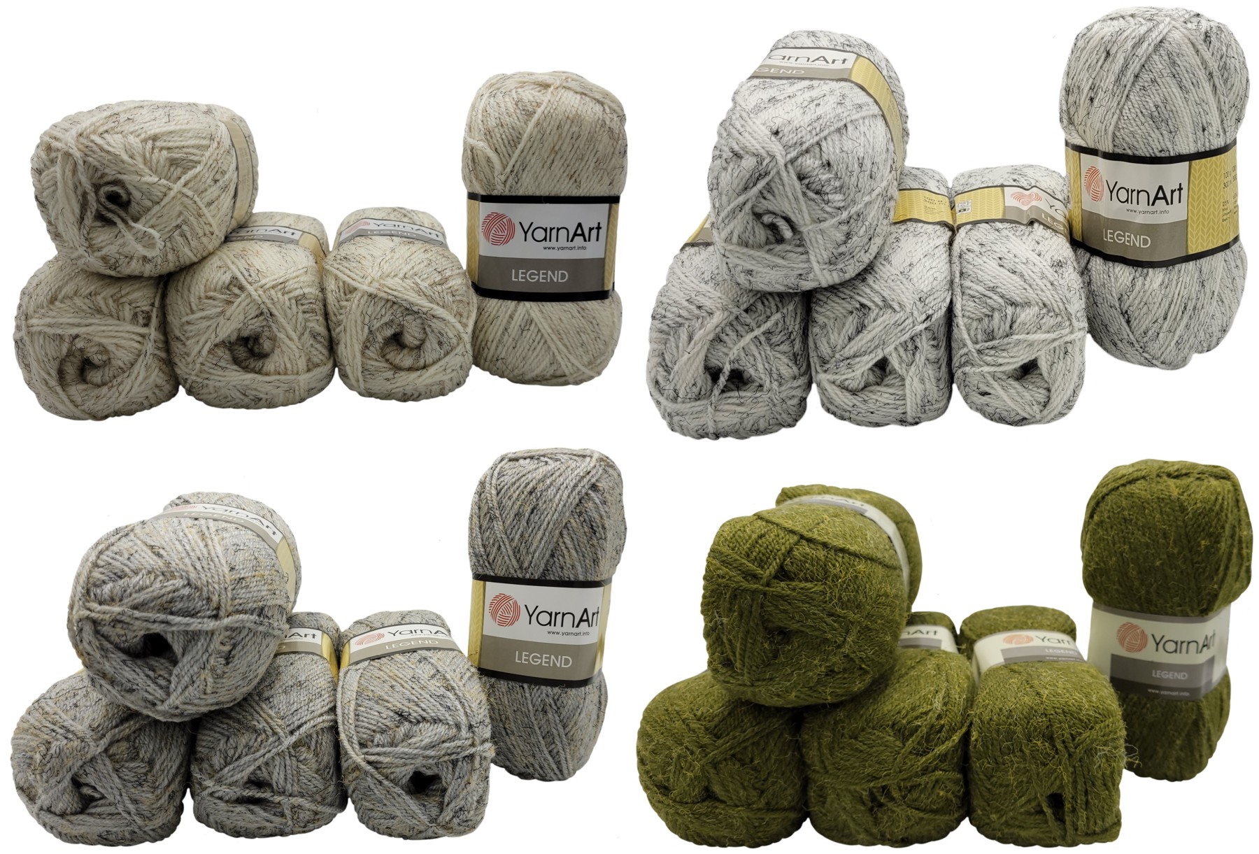 Myboshi Bamboo Bambus Baumwolle Garn Hochwertige Wolle Und  Handarbeitszubehr 500 Gramm YarnArt Legend Strickgarn, X 100 Gramm  Strickwolle Meliert Mit Tweed-Effekt, Acryl, Viskose